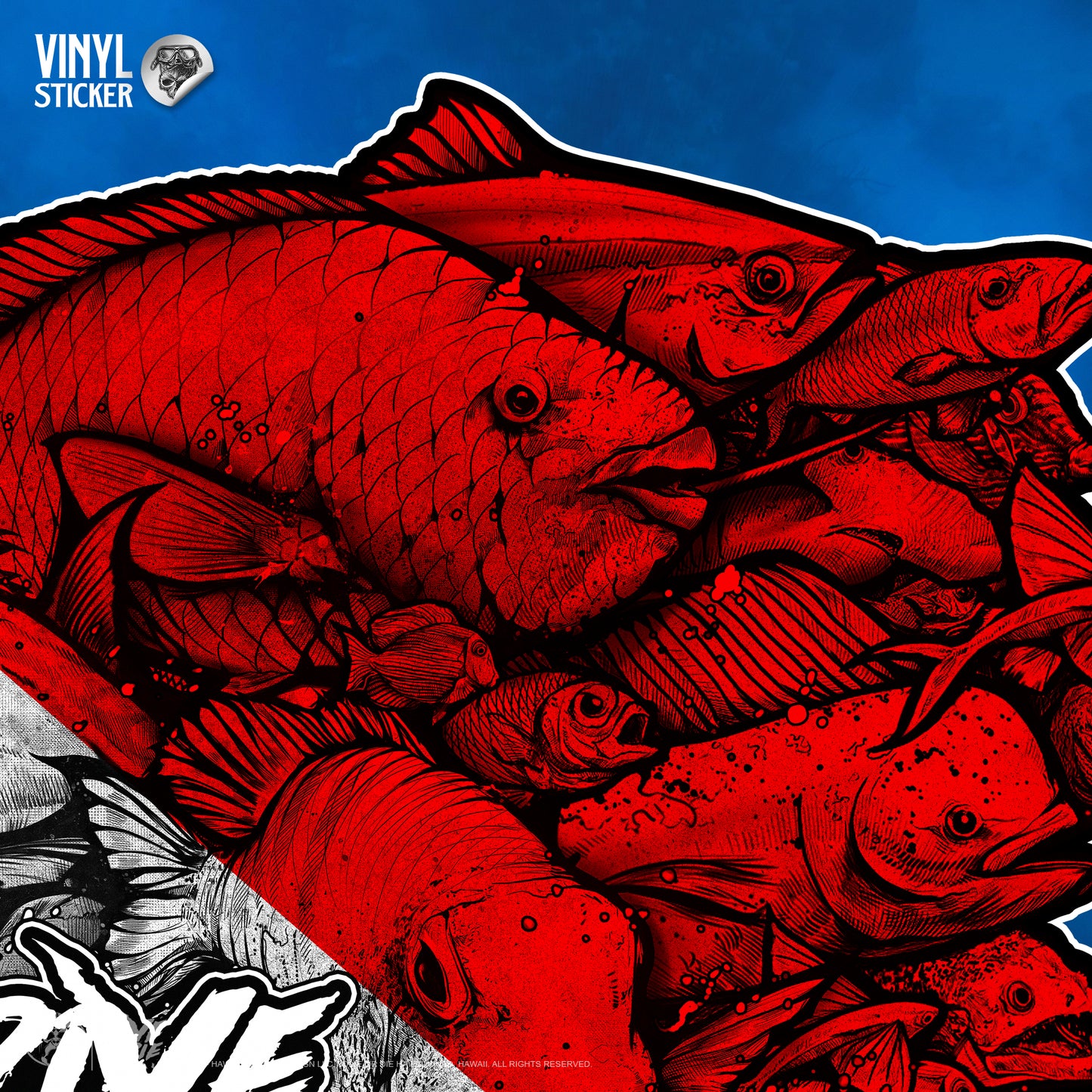 FISH VENTURE - Vinyl Sticker
