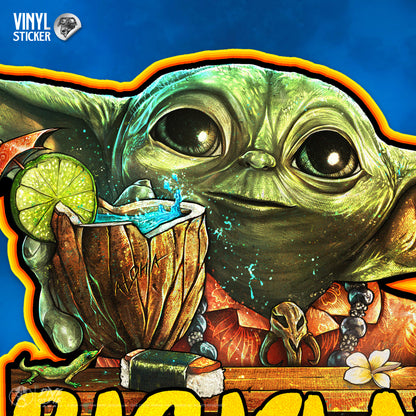 "BIG ISLAND GROGU"- Vinyl Sticker