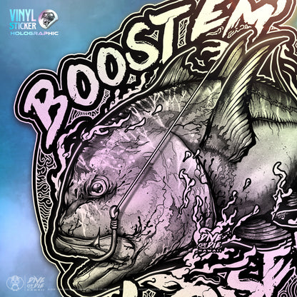 BOOST'UM - HOLOGRAPHIC - Vinyl Sticker