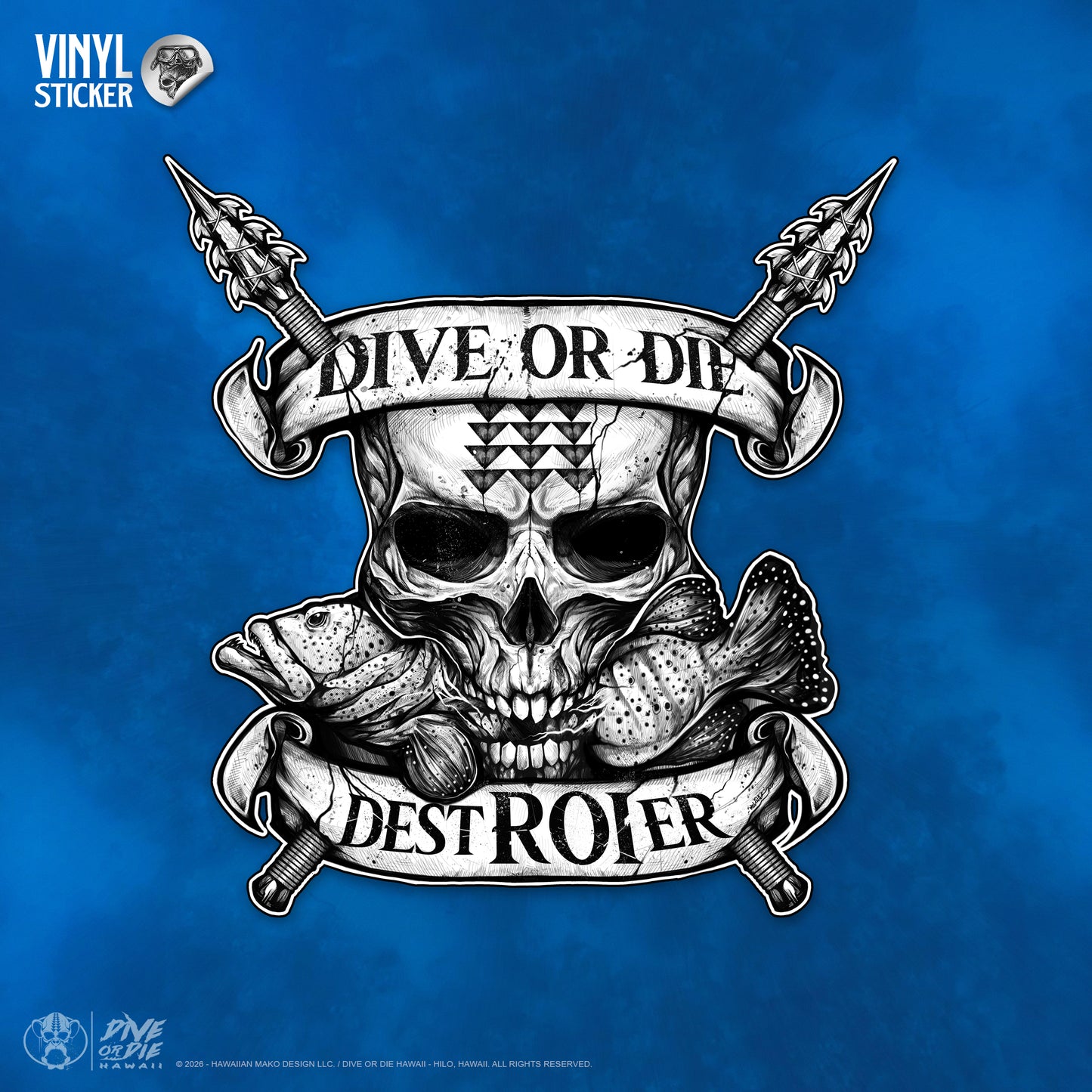 DEST-"ROI"-ER- Vinyl Sticker&nbsp;