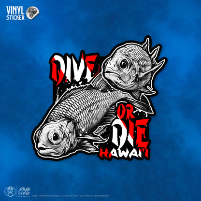 MENPACHI (DIVER DOWN) - Vinyl Sticker