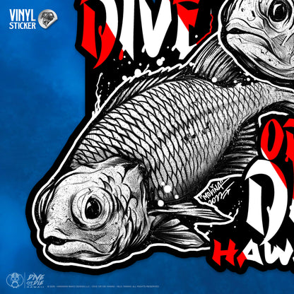 MENPACHI (DIVER DOWN) - Vinyl Sticker
