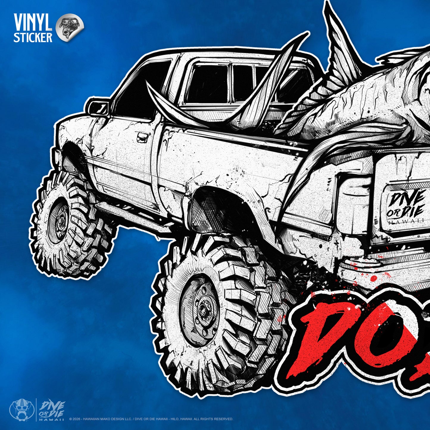 "DOZER" - Vinyl Sticker