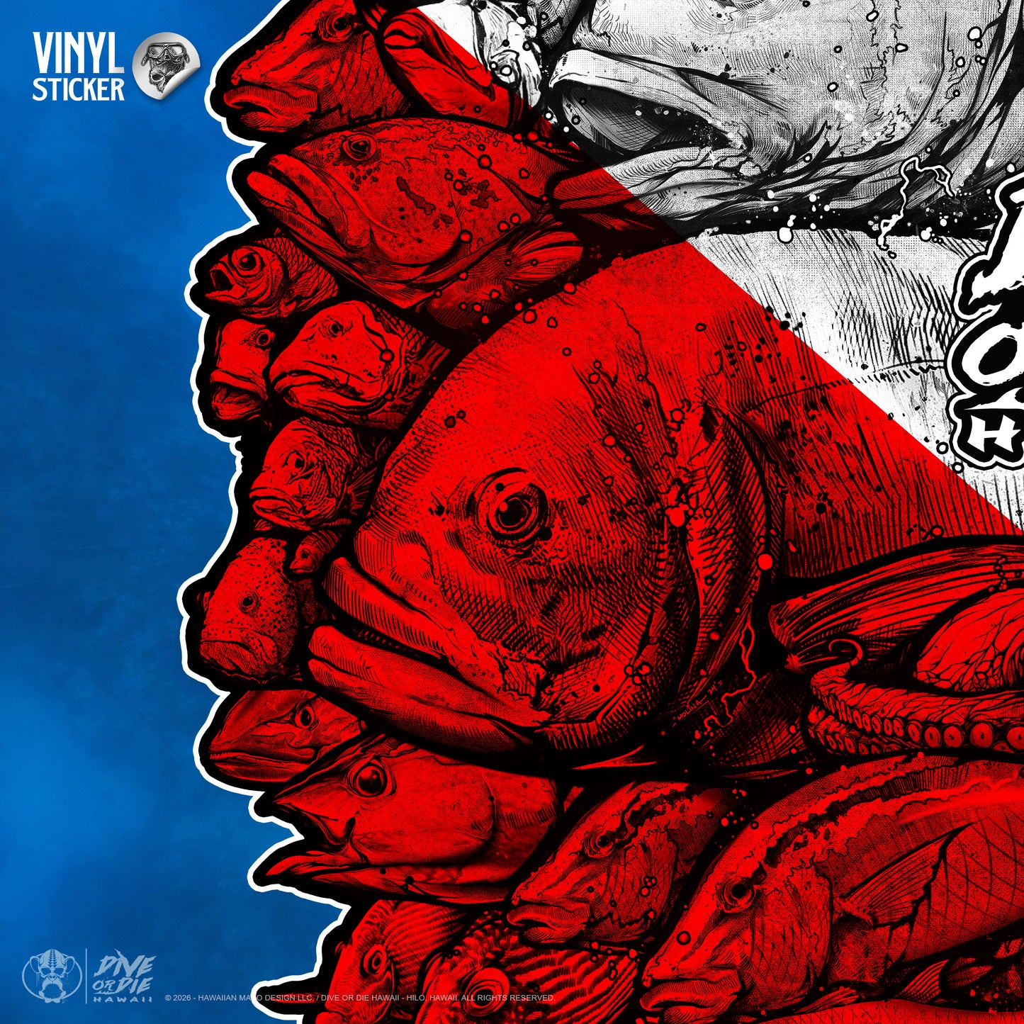 FISH VENTURE - Vinyl Sticker