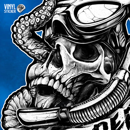 "GO DEEP OR GO HOME" - Vinyl Sticker