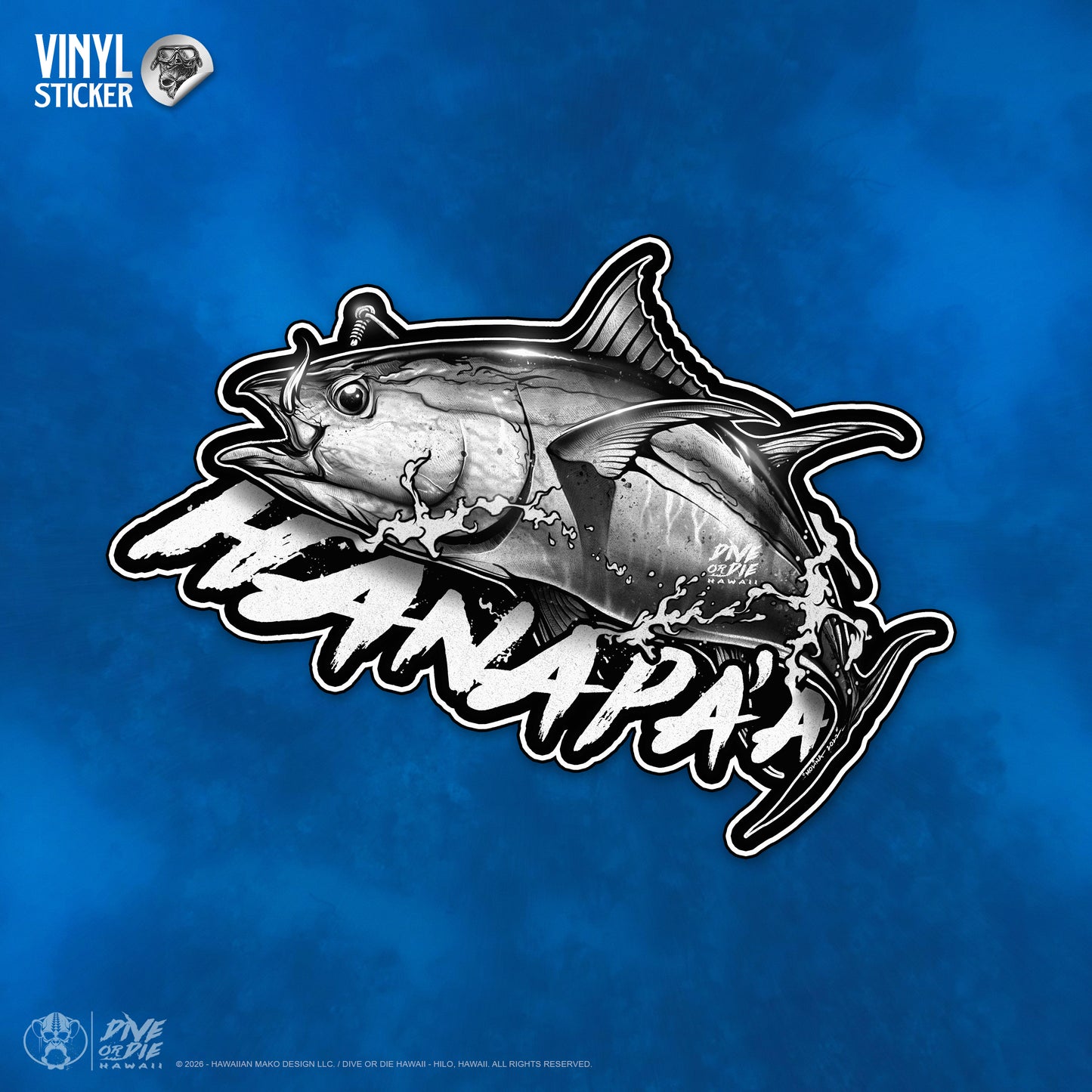 "HANAPA'A" - Vinyl Sticker