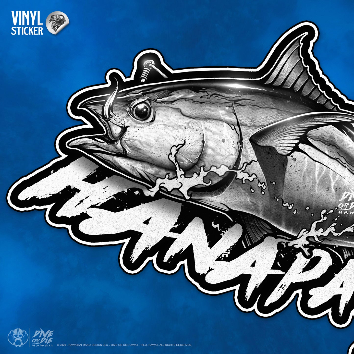 "HANAPA'A" - Vinyl Sticker