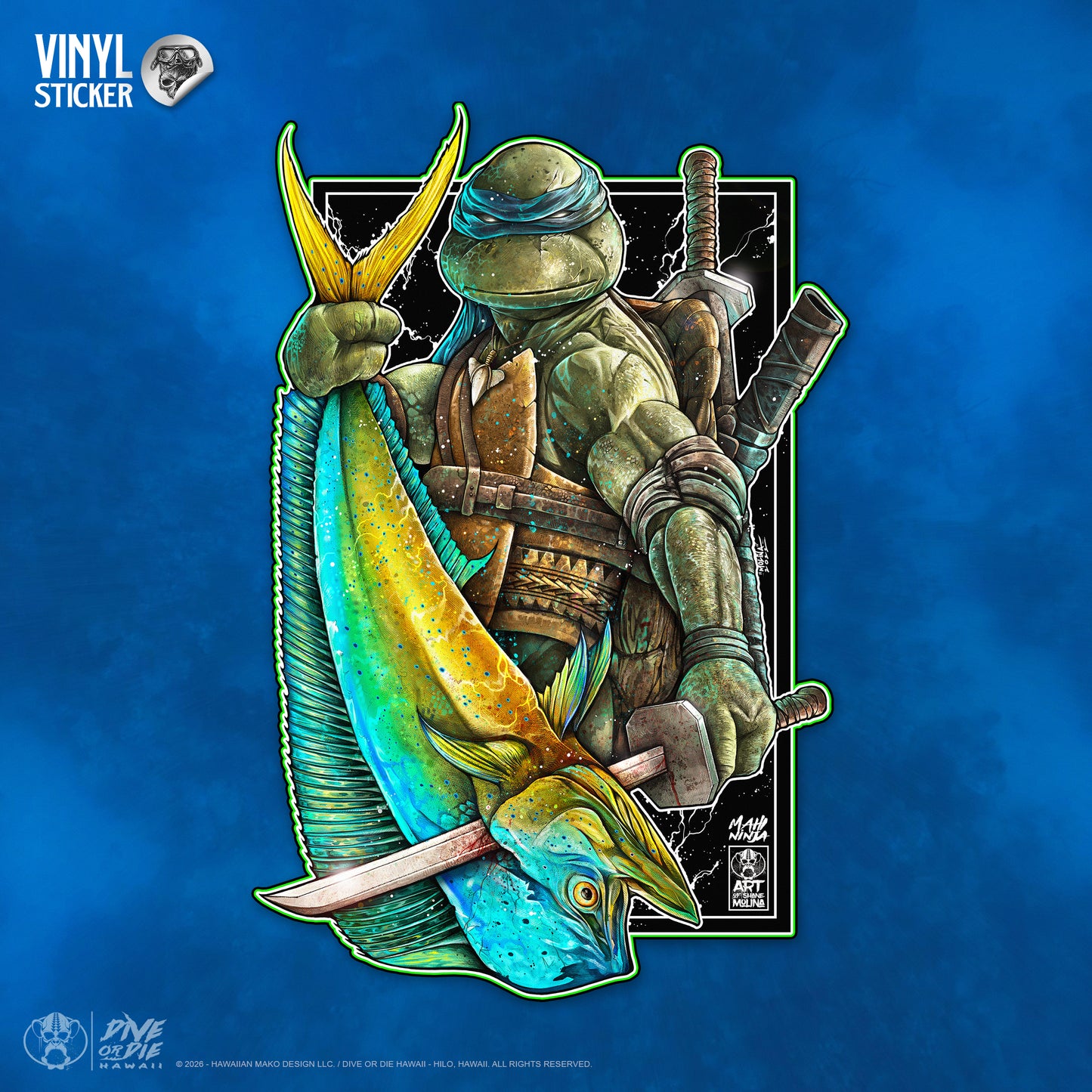 MAHI NINJAH - Vinyl Sticker