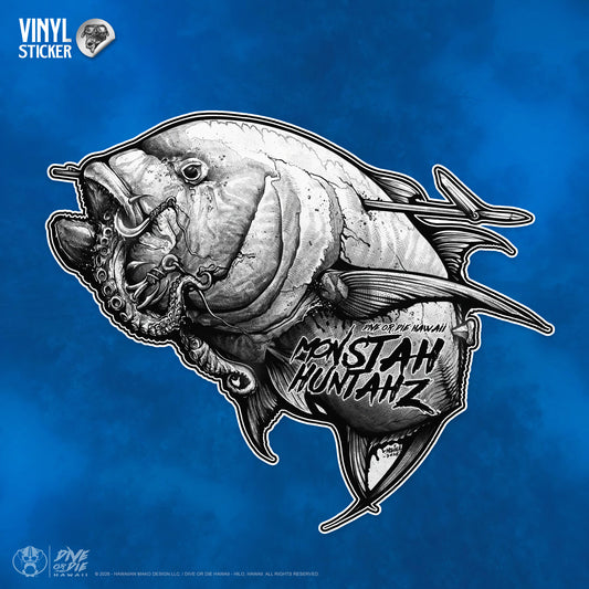 MONSTAH HUNTAH - Vinyl Sticker