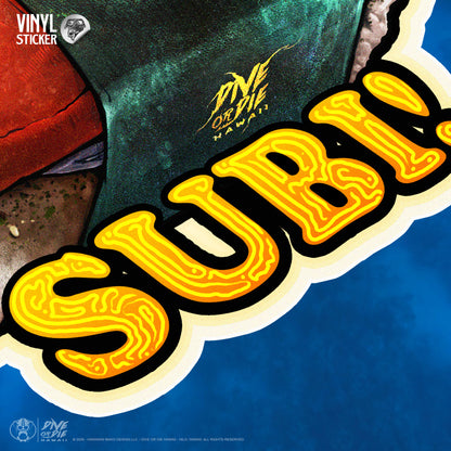 MU-SUBI! - Vinyl Sticker