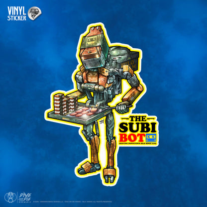 SUBI-BOT - Vinyl Sticker