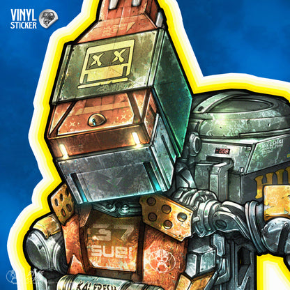 SUBI-BOT - Vinyl Sticker