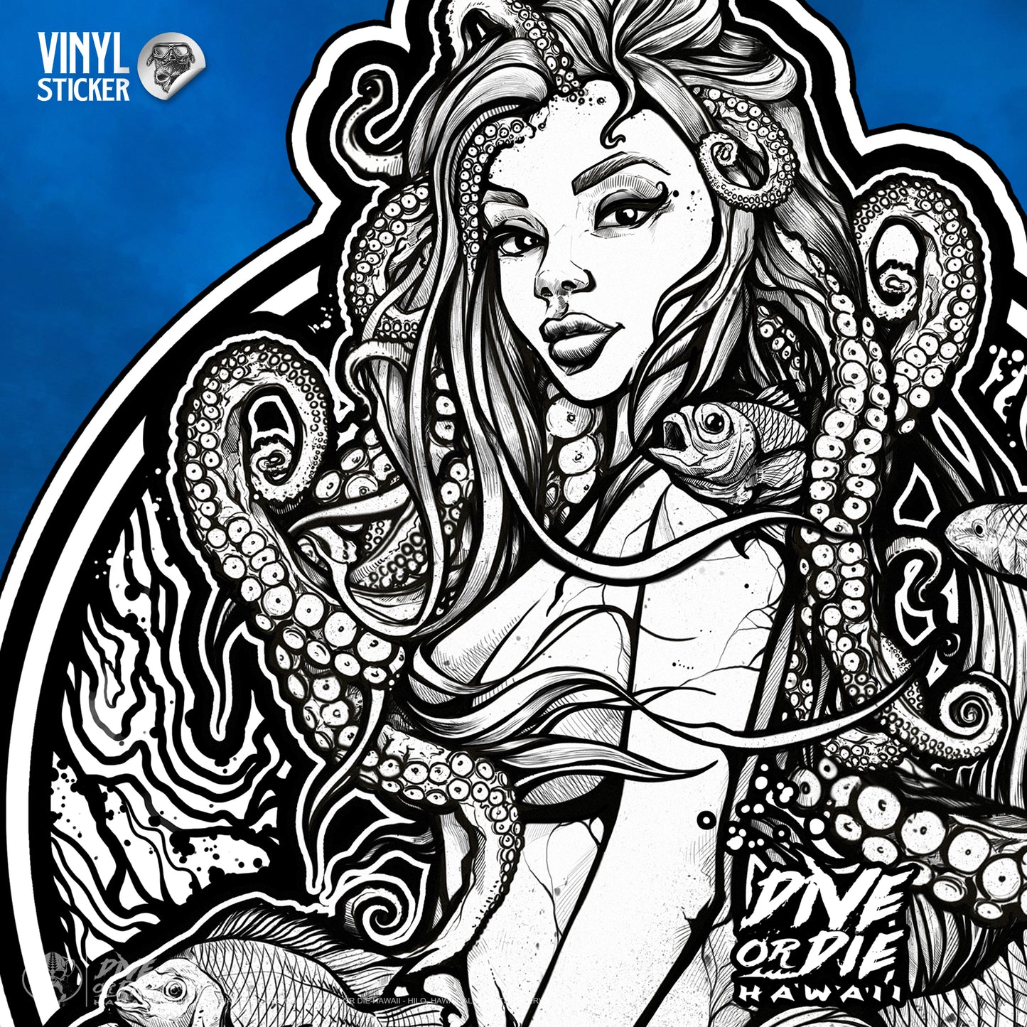 TAKO QUEEN XL - Vinyl Sticker