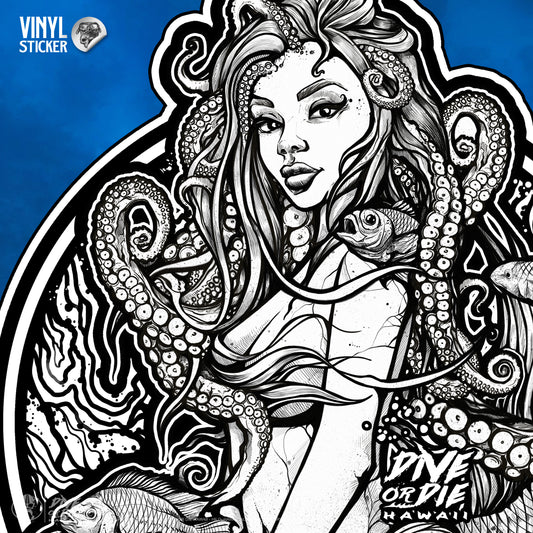 TAKO QUEEN XL - Vinyl Sticker