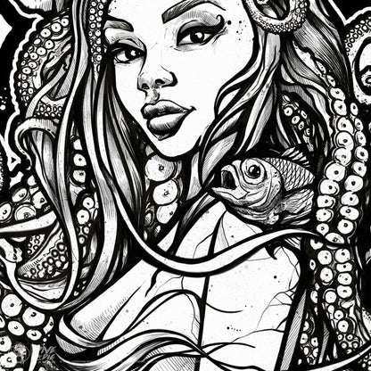 TAKO QUEEN XL - Vinyl Sticker