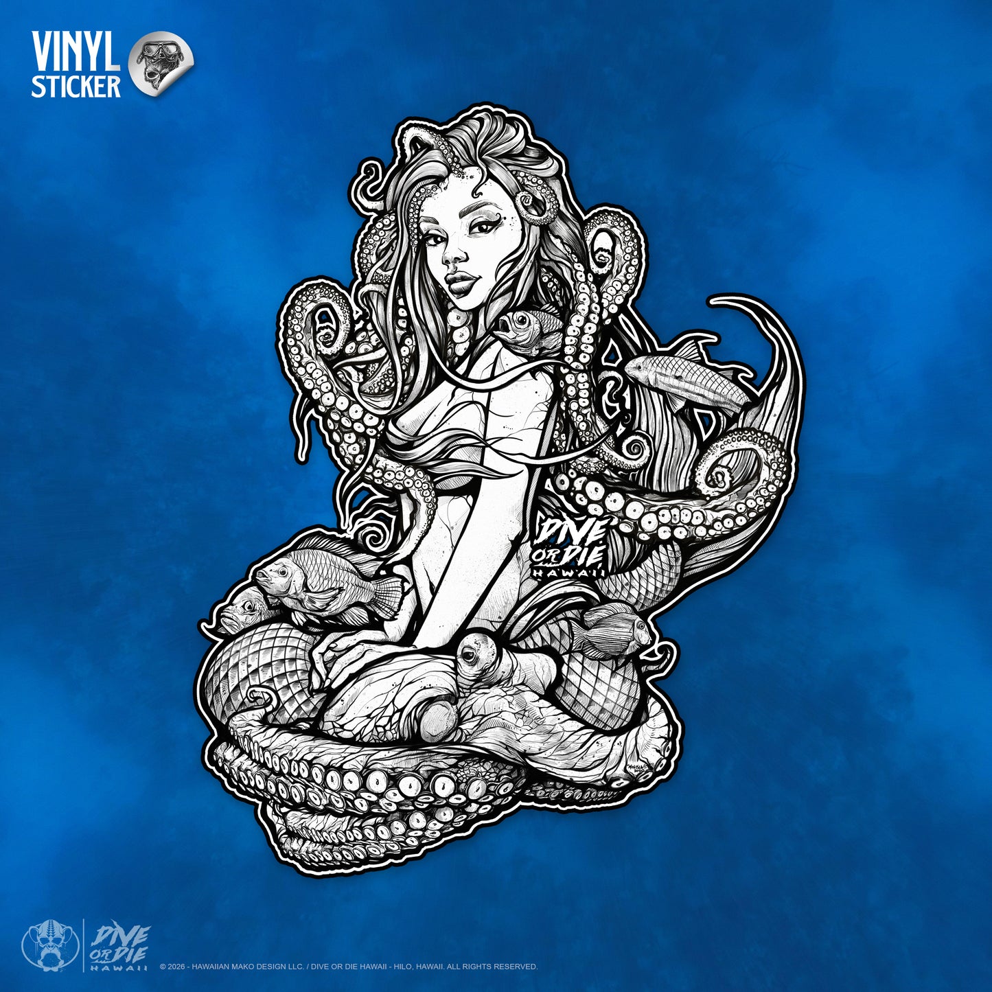 TAKO QUEEN - Vinyl Sticker