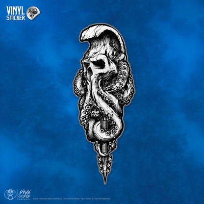 TAKO SKULL - Vinyl Sticker