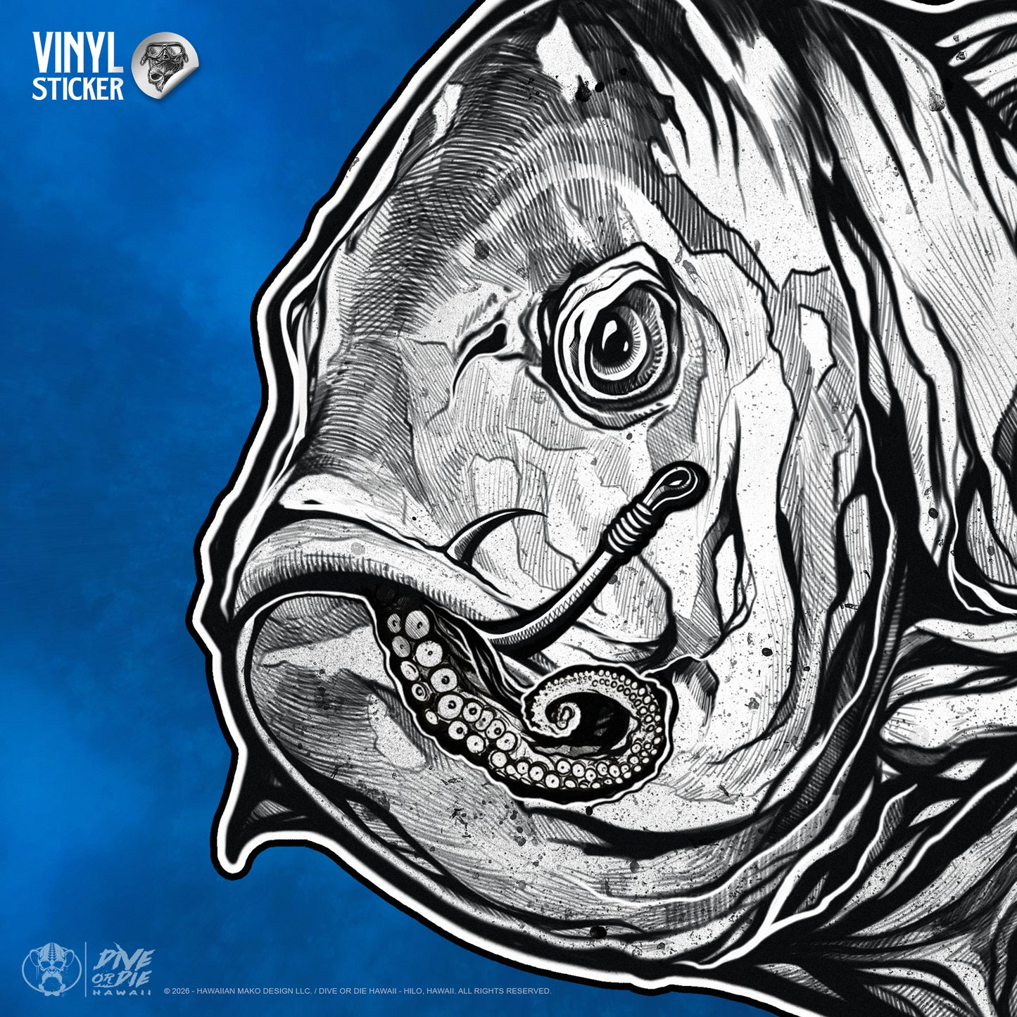 "ULUA" - Vinyl Sticker