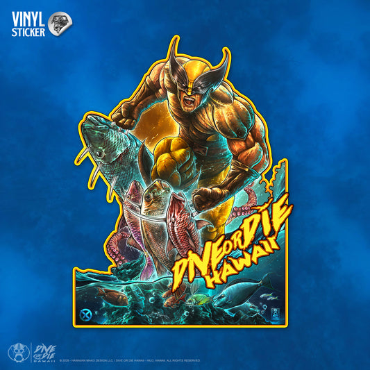 WOLVERINE ANGLER - Vinyl Sticker